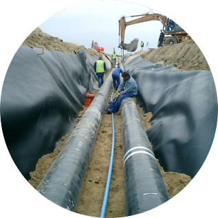 Below Ground Pipeline
